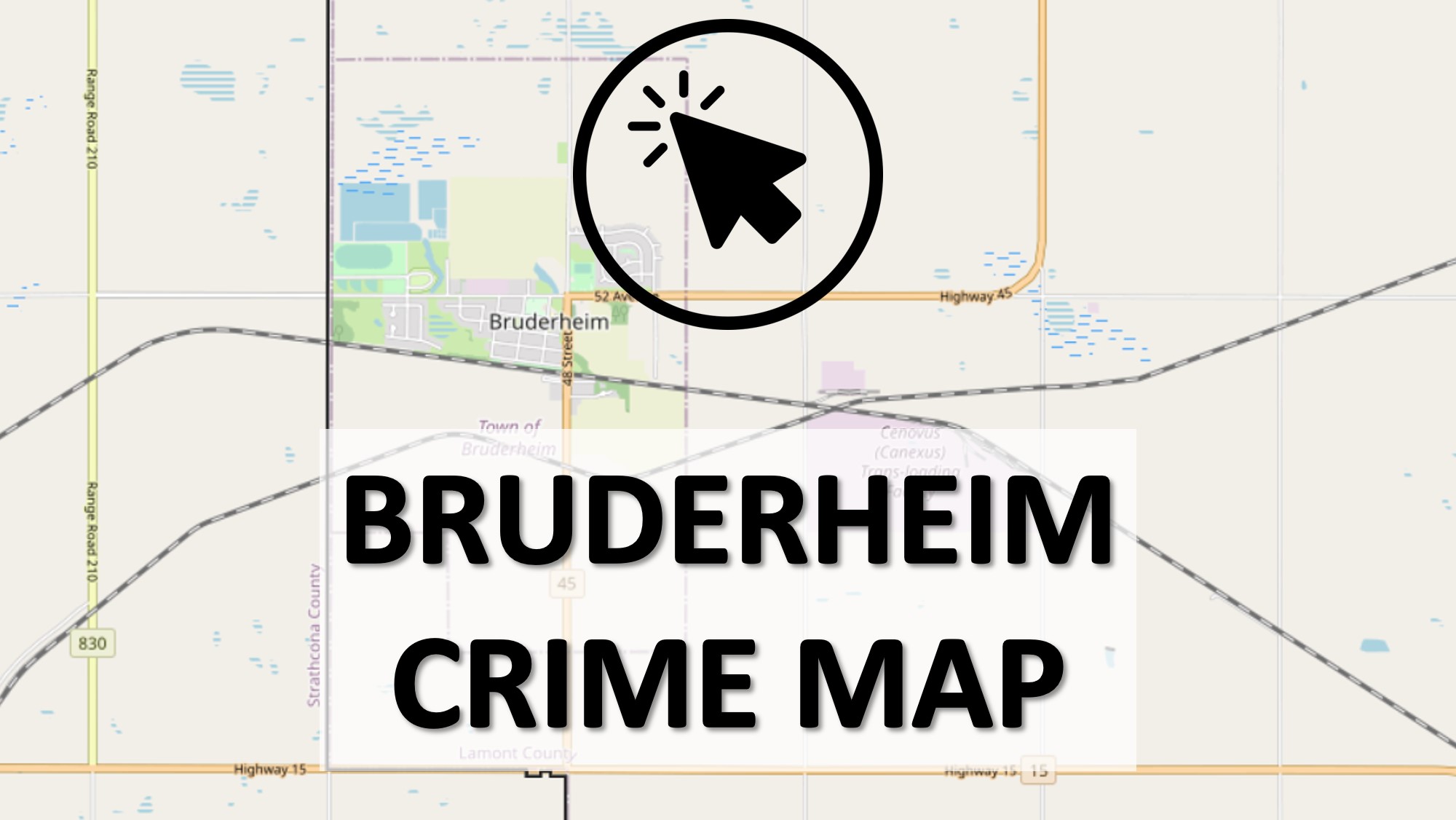 Bruderheim Crime Map